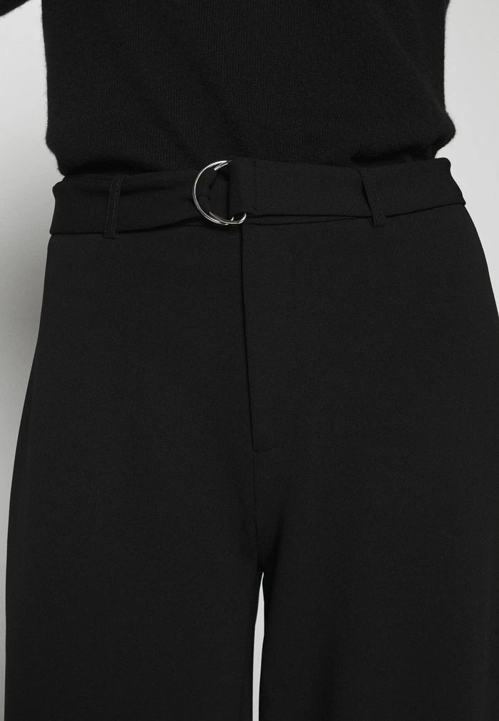 Pantalons ANNA FIELD Anna Field Belted Flared Leg Pants Noir Femme | DAG-8436084